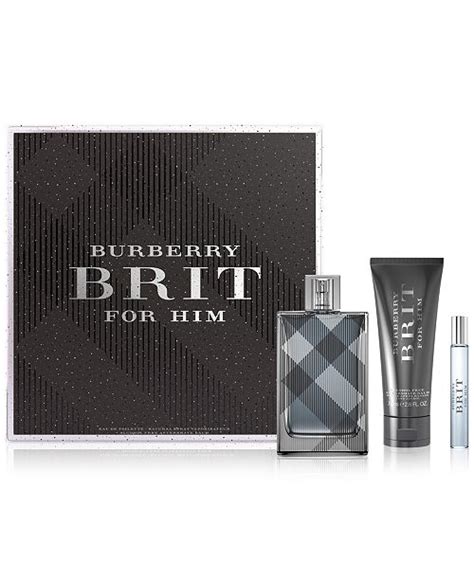 burberry brit for him gift set